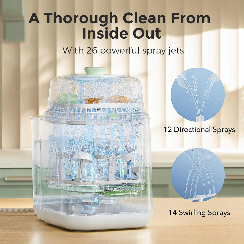 Baby Bottle Washer, Sterilizer & Dryer